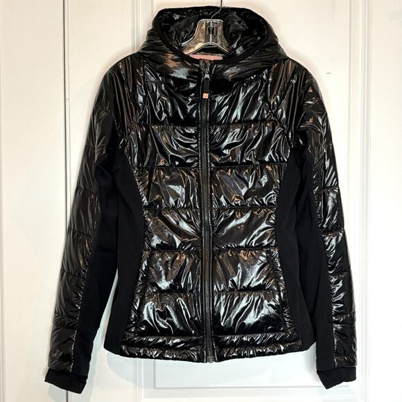 Ivory Lane Collective IVL Insulated Puffer Jacket Thinsulate Black 8 - Picture 1 of 11